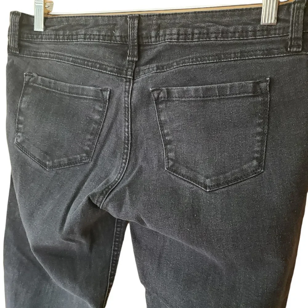 No Boundaries Stretch Denim Cropped Jeans 22" Inseam 5 Pocket - Picture 5 of 8